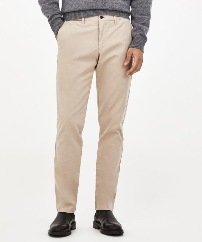 Hackett Slim Fit Textured Chinos