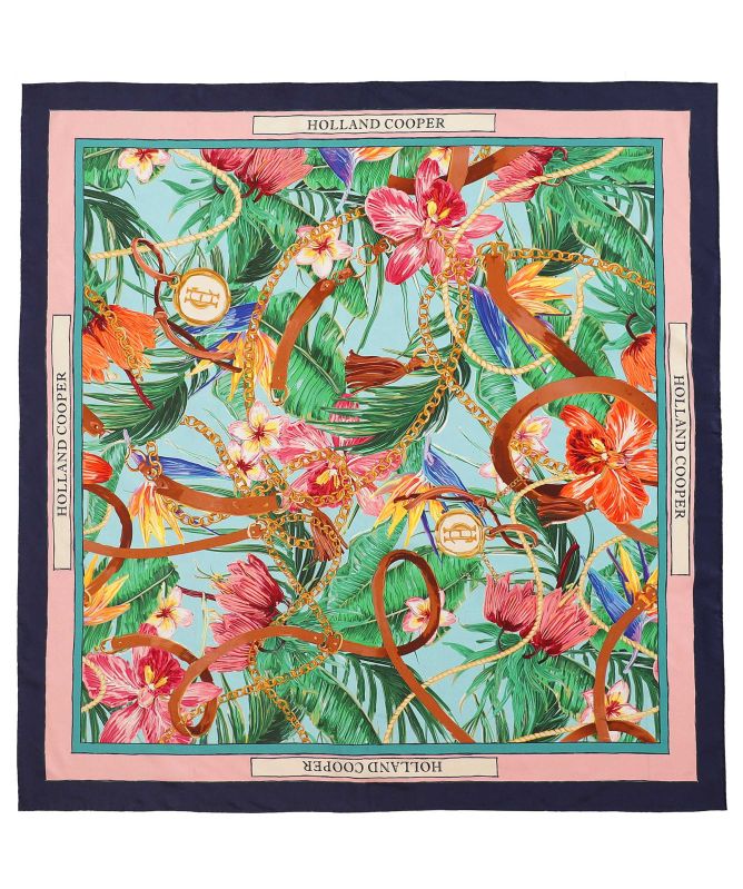 Holland Cooper Silk St. Lucia Scarf