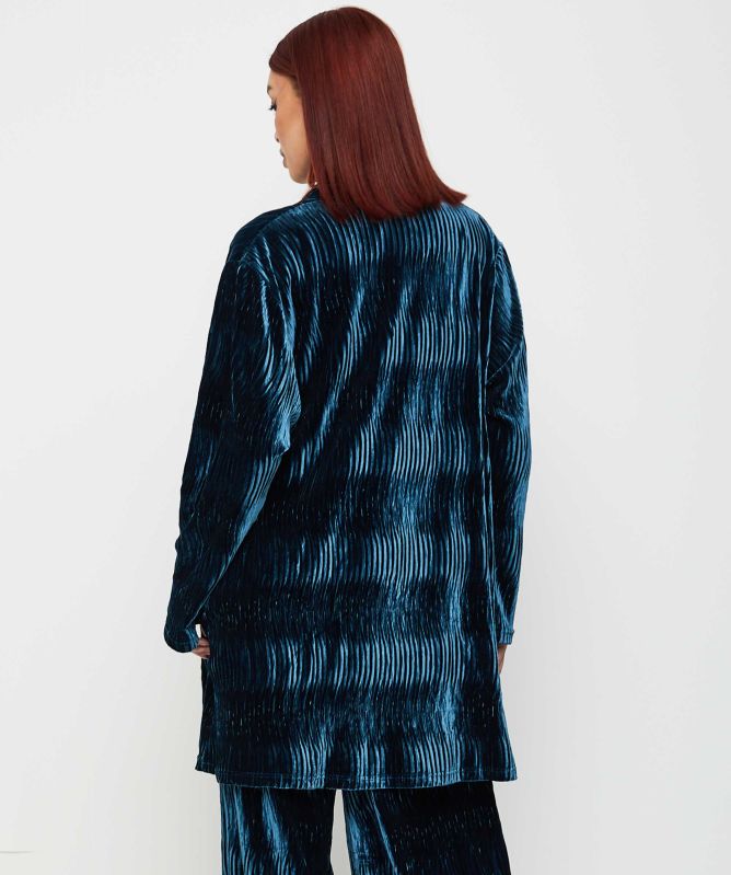 Thanny Long Velvet Jacket