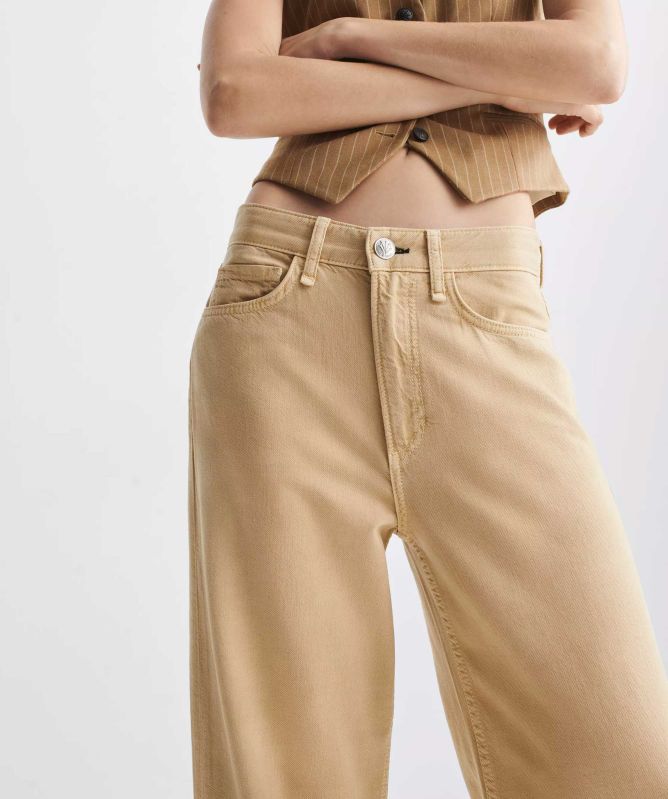 rag & bone Featherweight Logan Wide-Leg Jeans