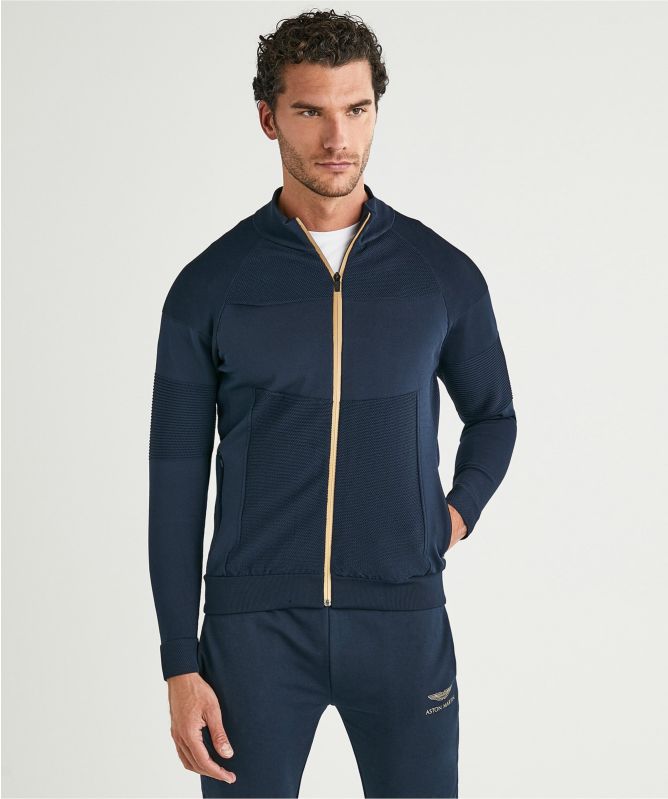 Hackett Zip AMR Dynamic Sweatshirt