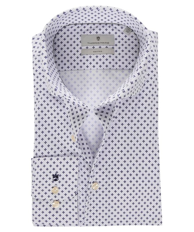 Thomas Maine Printed Roma Shirt