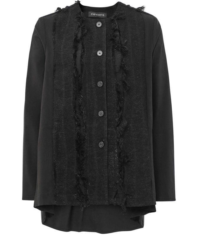 Manesera Fringed Front Jacket