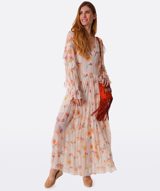 Zadig and Voltaire Riciny Floral Maxi Dress