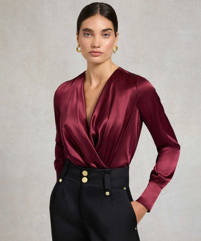 Holland Cooper Silk Bodysuit