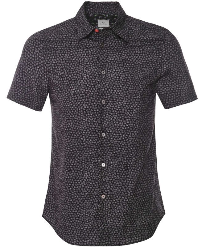 Paul Smith Short Sleeve Floral Shirt