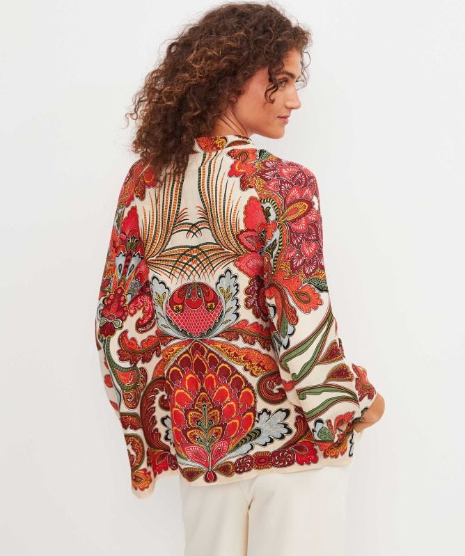 One Hundred Stars Fiesta Orange Summer Jacket