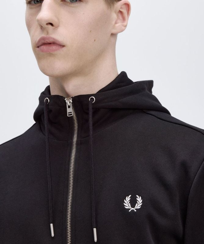 Fred Perry Zip-Through Hooded Sweatshirt
