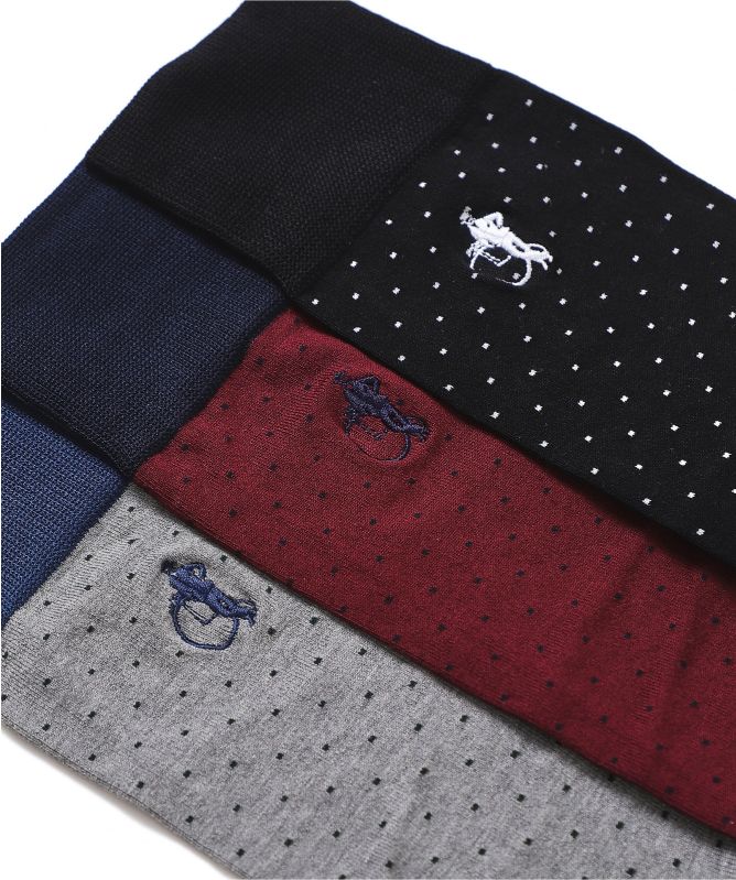 London Sock Co. A Spot of Style Socks 3 Pack