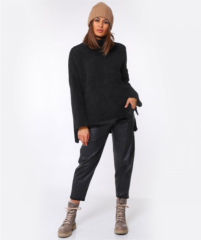 Lurdes Bergada Fluffy Bobble Wool Sweater