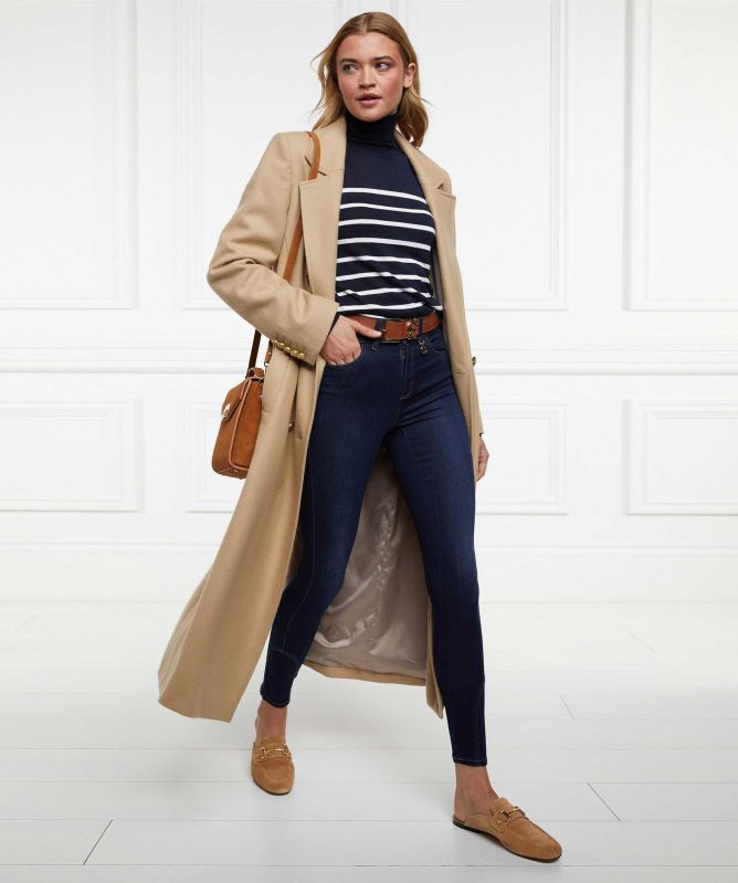 Holland Cooper Kelsie Roll Neck Knit Sweater