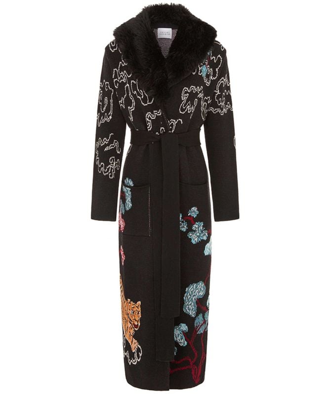 Hayley Menzies Courageous Tiger Merino Long Cardigan