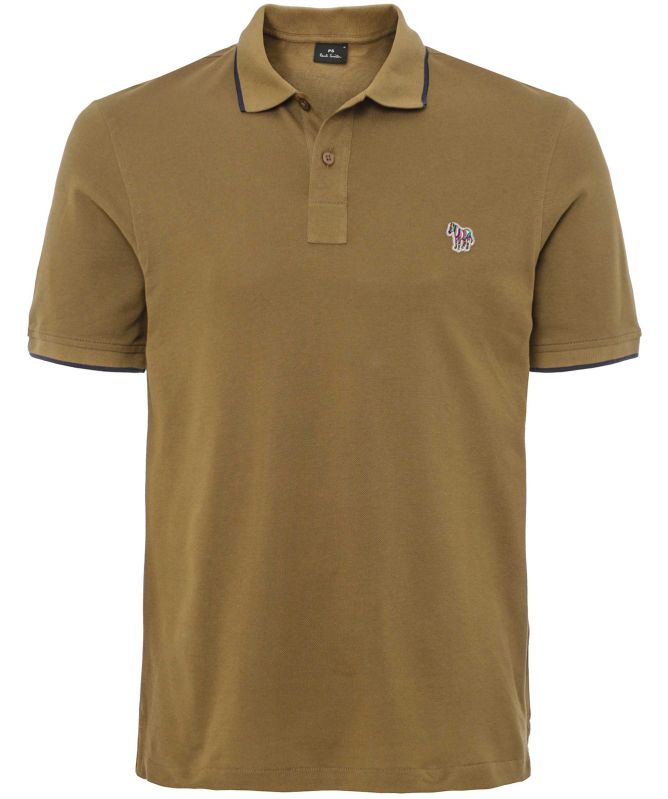 Paul Smith Tipped Zebra Polo Shirt
