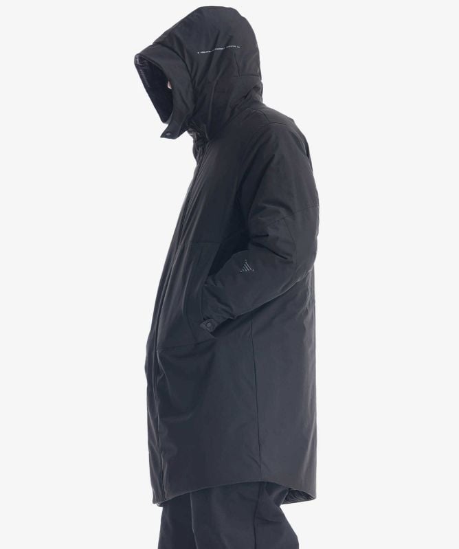 KRAKATAU Schorl Hooded Parka