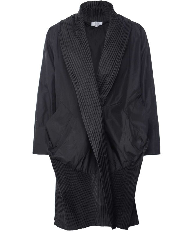 Bize Long Pleated Jacket
