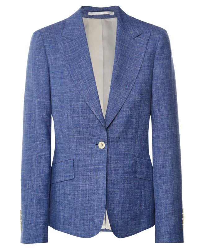 Eddy and Ivy Wool-Silk-Linen Blazer