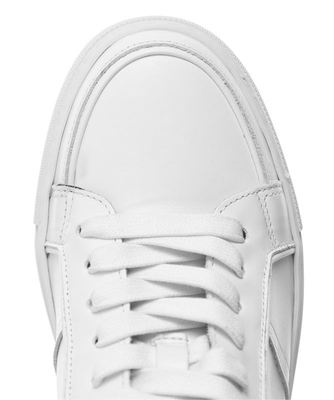 Zadig and Voltaire High Leather Flash Sneakers