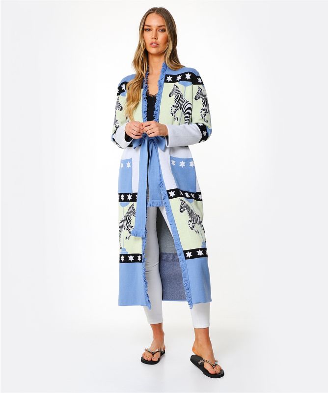 Hayley Menzies Carousel Cotton Jacquard Duster