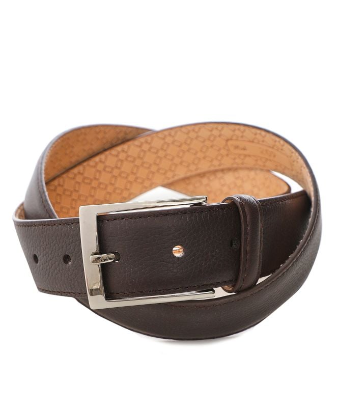 Leyva Grain Leather Belt