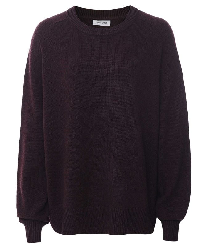 Soft Goat Boyfriend Crewneck Jumper