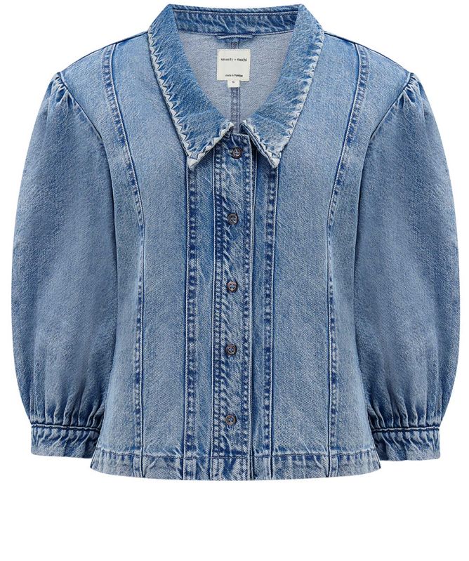 Seventy + Mochi Talia Button Down Top