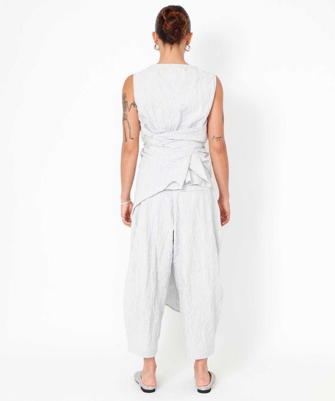 Sort Aarhus Lotte Tie Waist Top