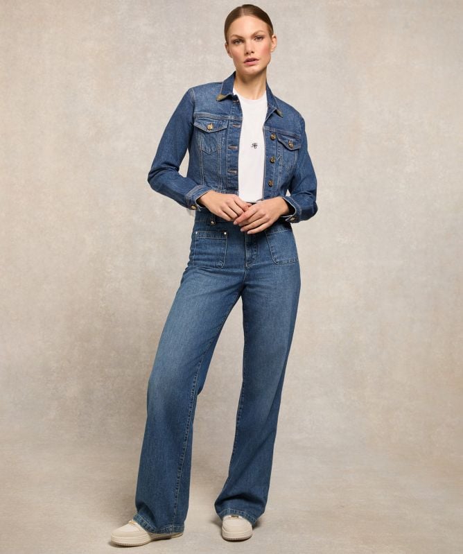 Holland Cooper Oversized Monogram Tee