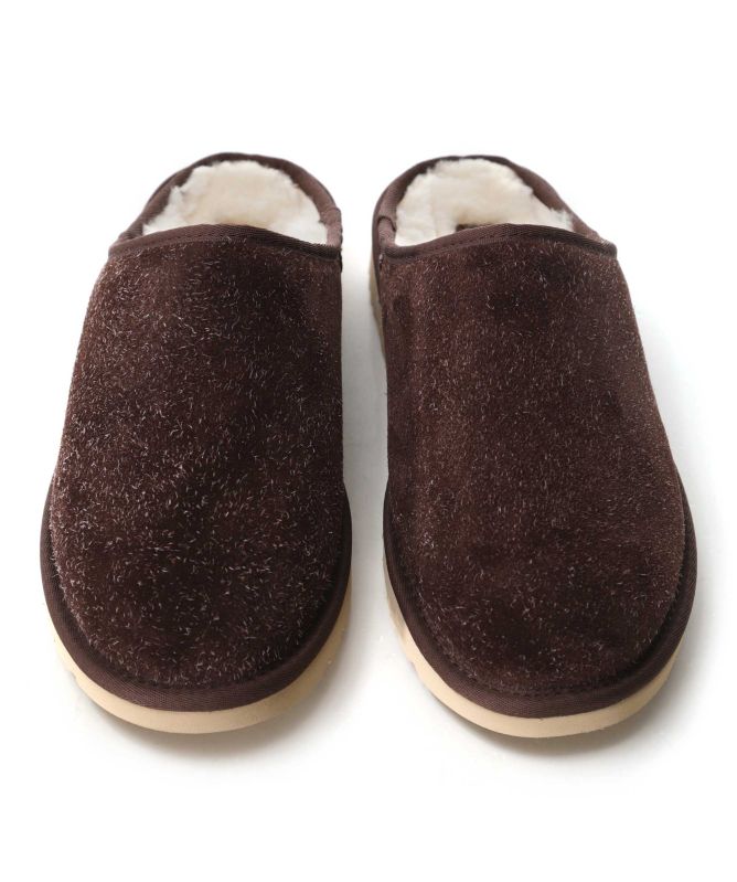 UGG Suede Classic Shaggy Slippers