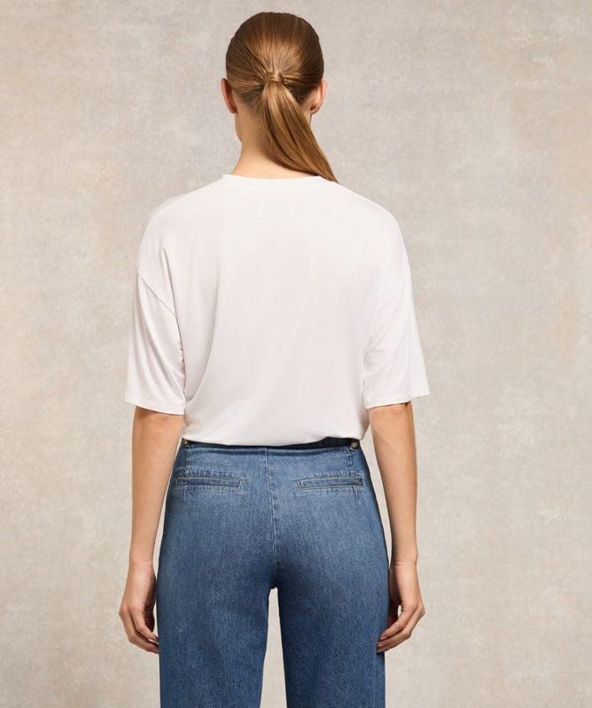 Holland Cooper Oversized Monogram Tee