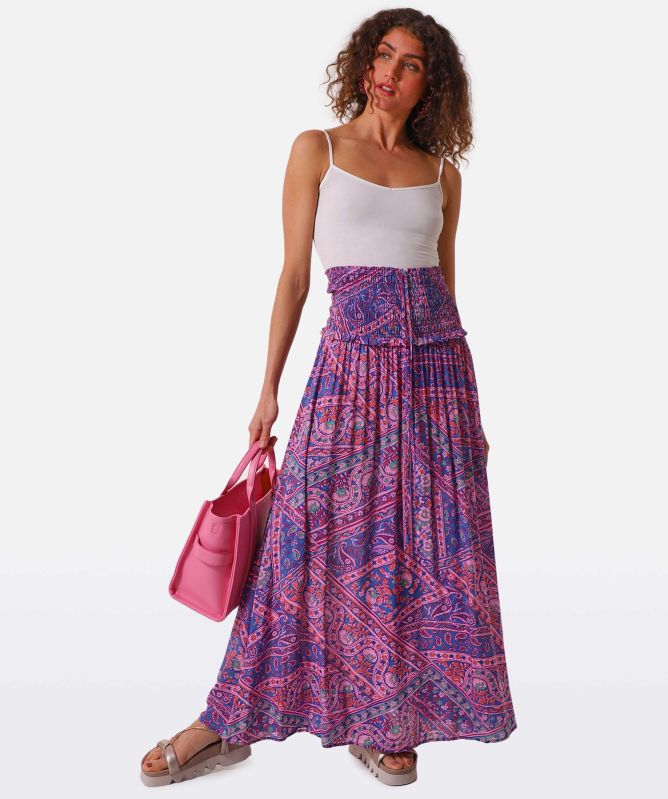 ba&sh Friska Shirred Peasant Dress