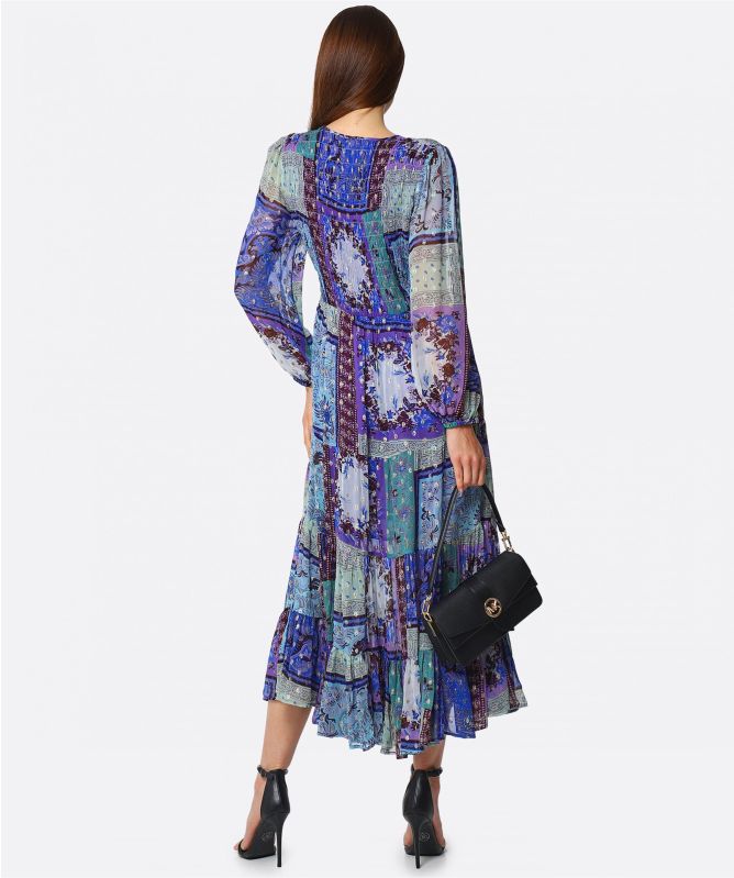 RIXO Lori Boho Maxi Dress