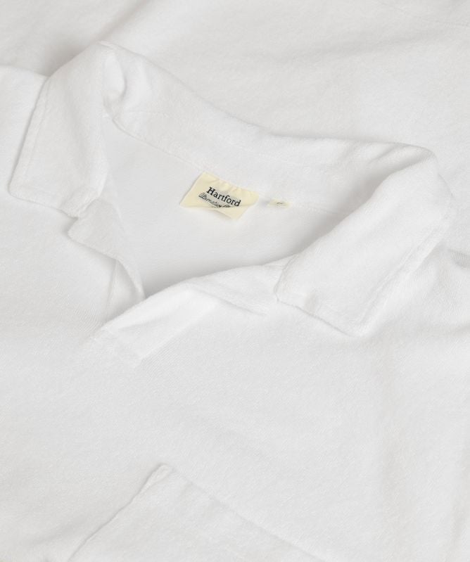 Hartford Cotton Terry Polo Shirt
