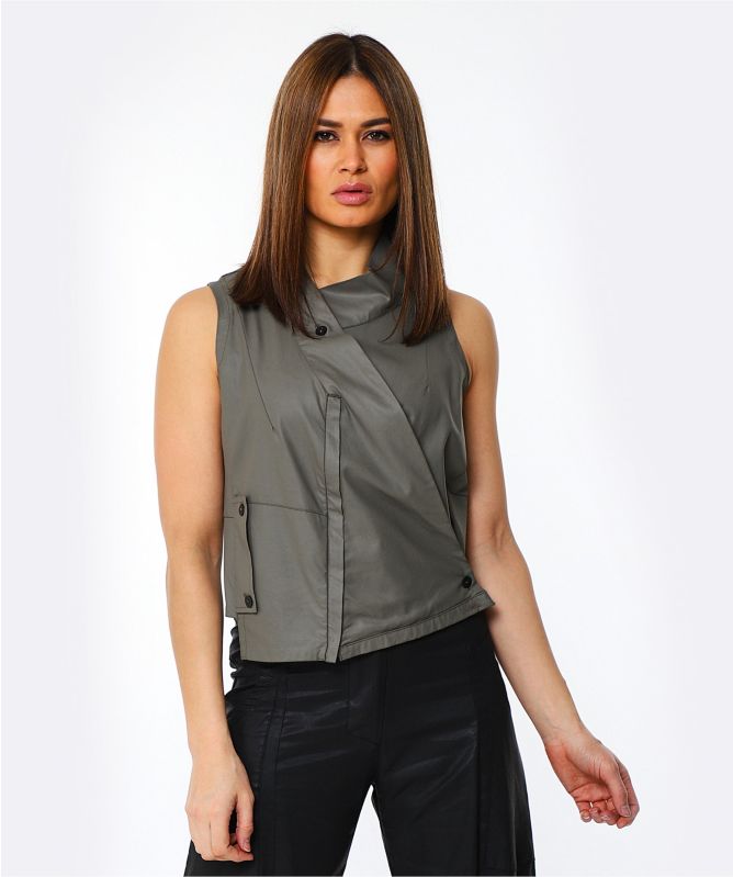 Lurdes Bergada Coated Vest