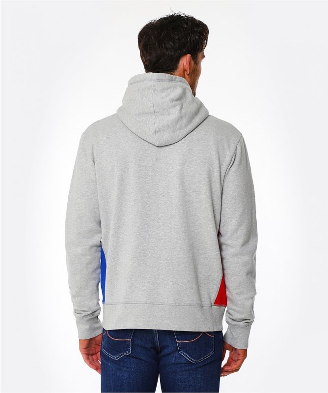 Edmmond Studios Relaxed Fit Tri Colour Hoodie