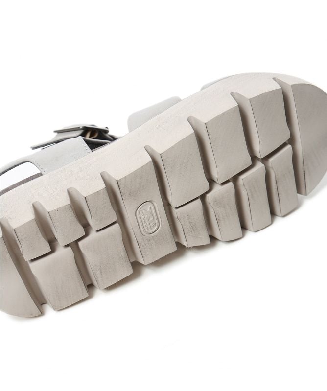 Lofina Perla Gasoline Leather Sandals