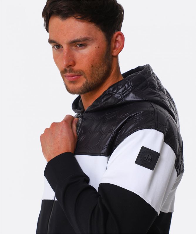 Moose Knuckles Zip Through Navarre Hoodie