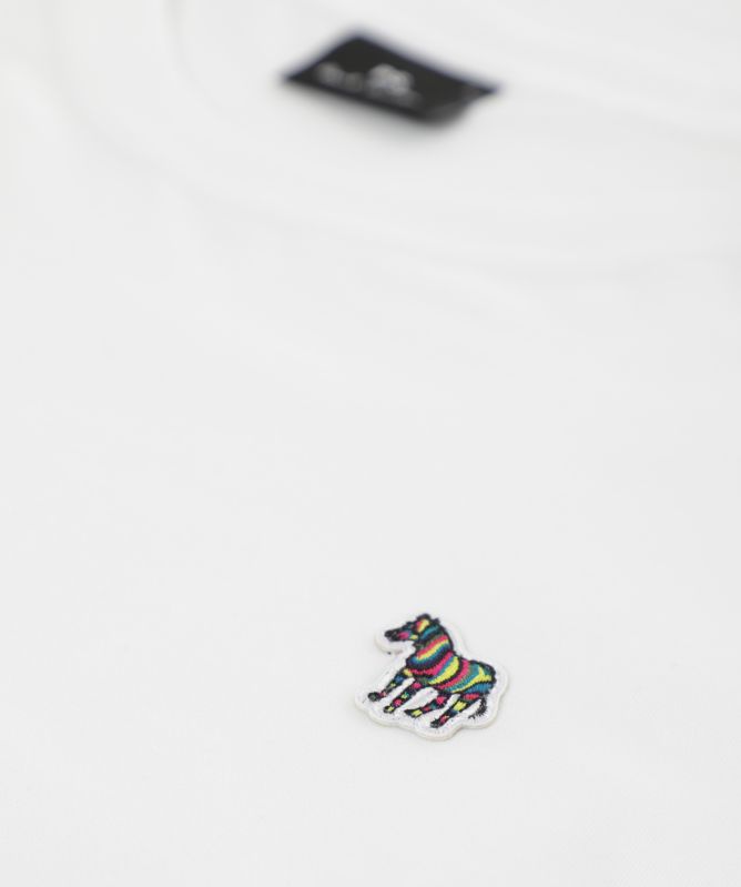 Paul Smith Cotton Zebra Logo T-Shirt