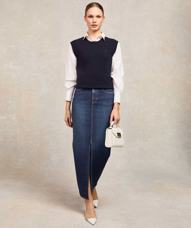 Holland Cooper Sarah Knitted Tank