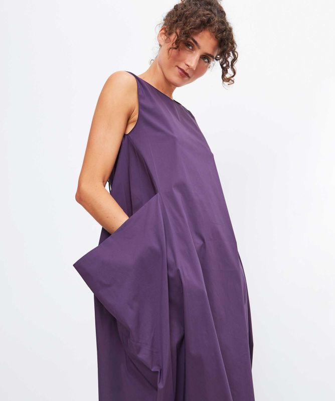 MEIMEIJ Tie Back Pocket Dress