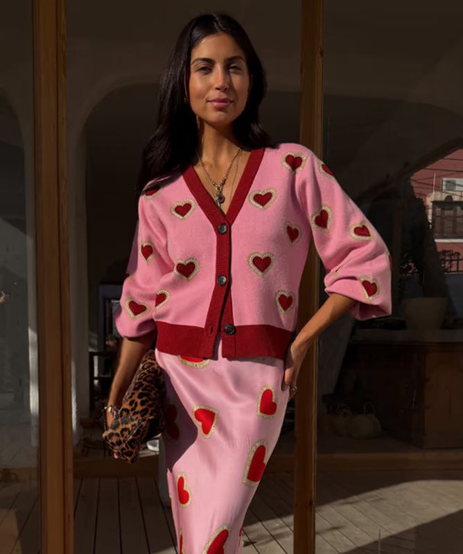 Never Fully Dressed Hearts Cardigan