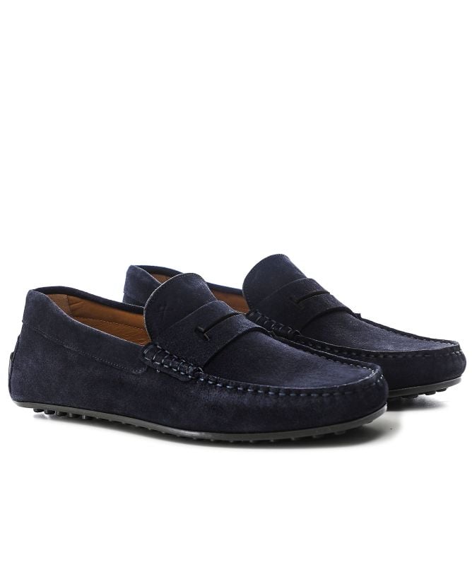 Hackett Suede Driver Loafers
