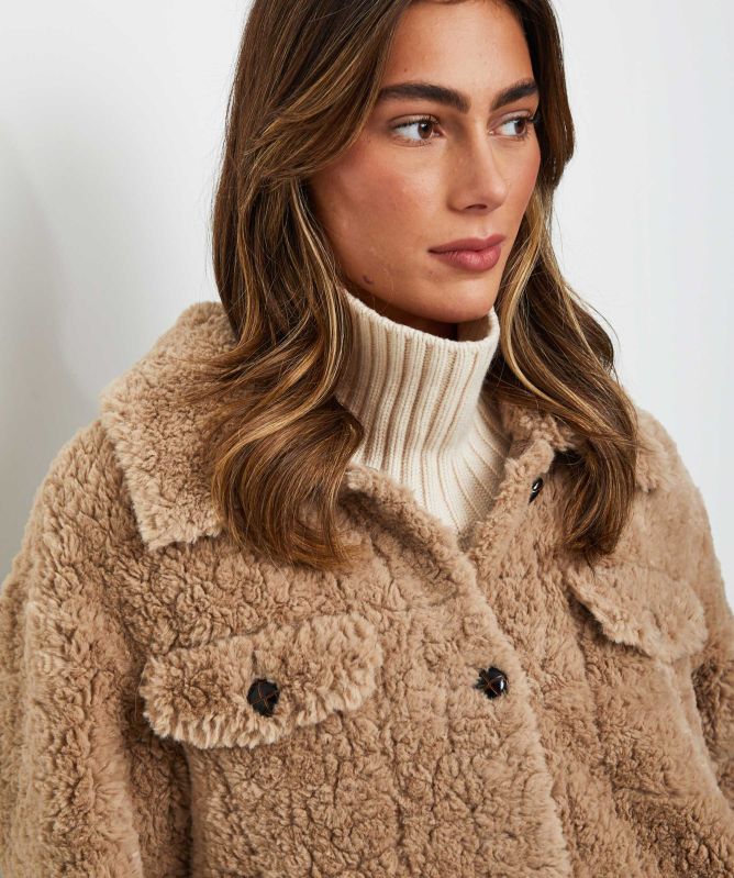 Studio Nordiic Teddy Overshirt Jacket