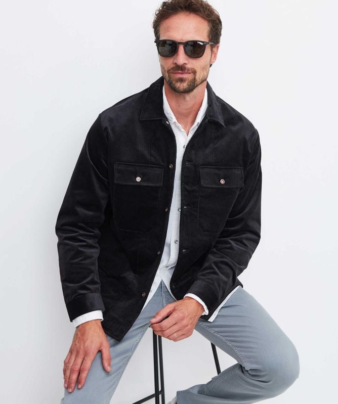 Replay Corduroy Pocket Overshirt