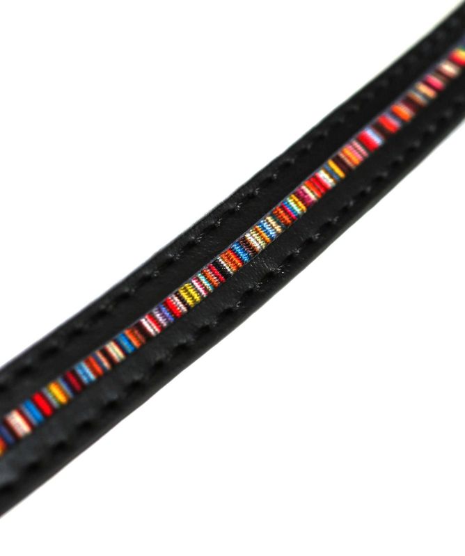 Paul Smith Leather Stripe Bracelet