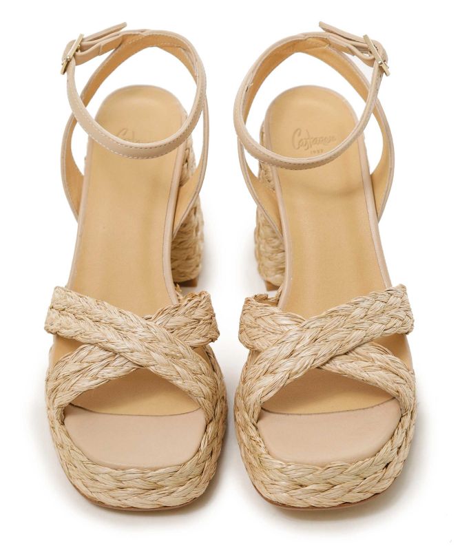 Castaner Valeriette Raffia Sandals
