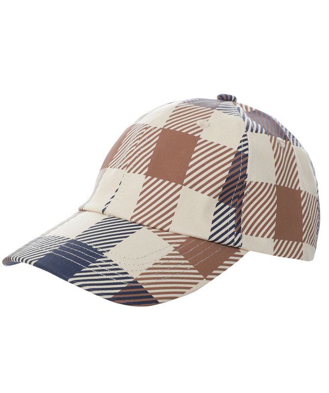 Aquascutum Macro Check Baseball Cap