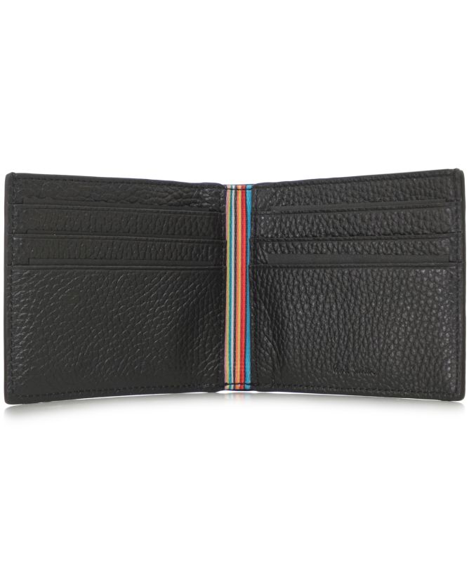 Paul Smith Grained Leather Compact Billfold Wallet
