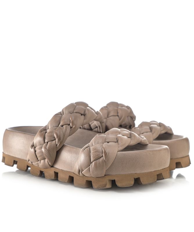 Lofina Braided Platform Sandals