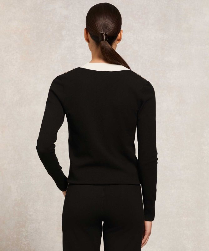 Holland Cooper Macy Knitted Top