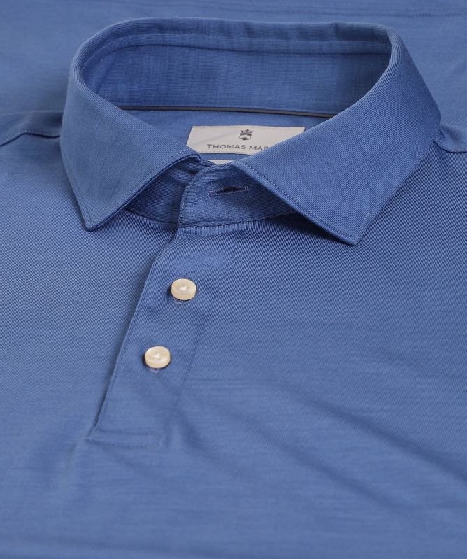 Thomas Maine Cotton Jersey Polo Shirt